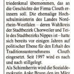 Kölner Stadt-Anzeiger vom 14.11.2006.