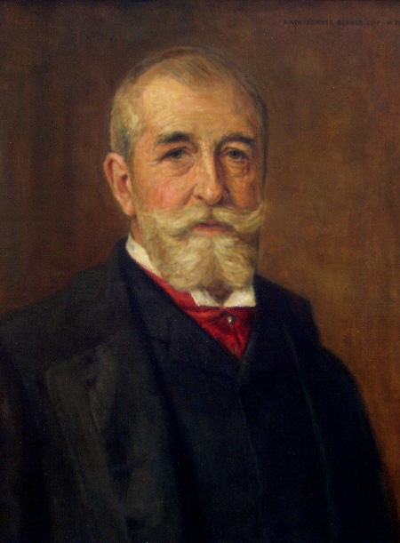 Franz Clouth, Gemälde des Malers Fenner-Behmer aus dem Jahre 1903